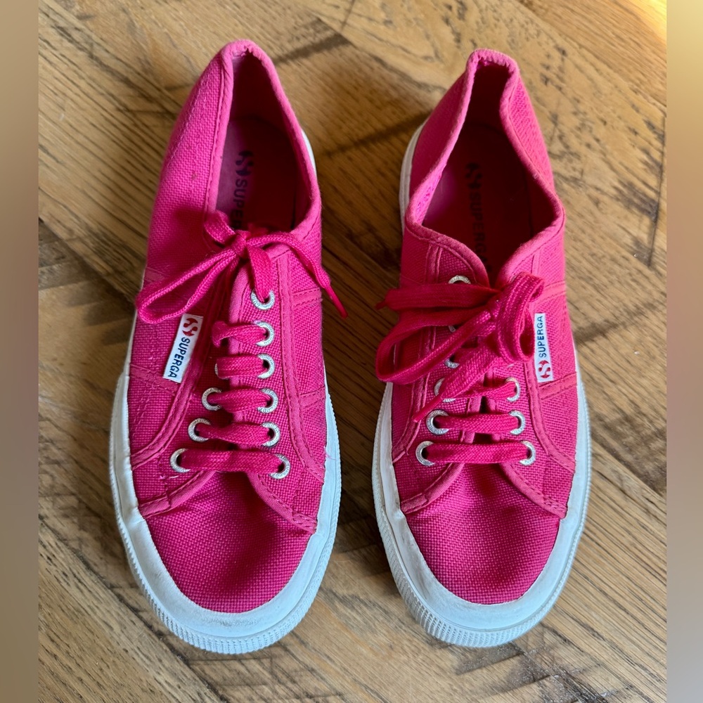 Superga pink sneakers